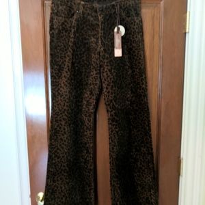 Leopard print pants